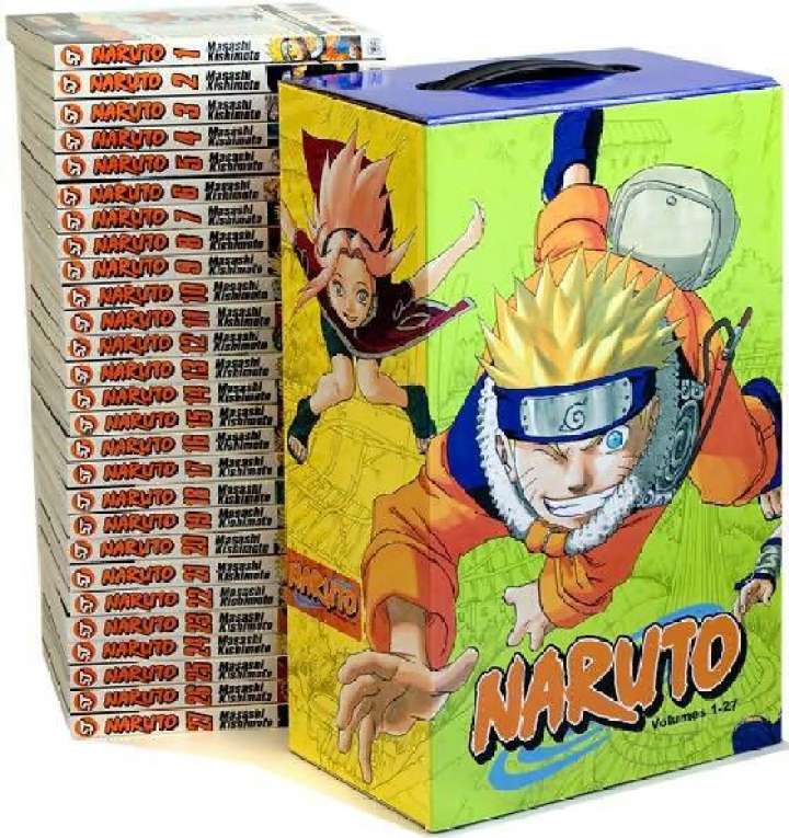 Naruto Manga 2024 Set