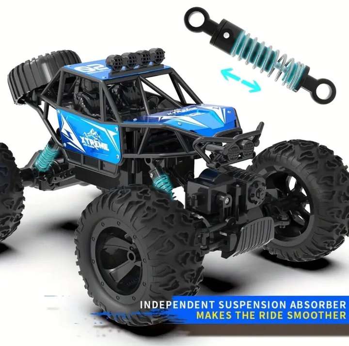 CADDLE & TOES Remote Controlled Rock Crawler RC Monster Truck, 4
