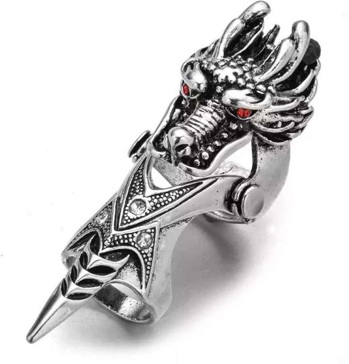 THE MEN THING THE MEN THING Ring for Men Gothic Knuckle Joint Full Finger Ring for Men Boys Alloy Ring Price in India Buy THE MEN THING THE MEN THING