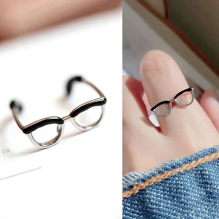 Eyeglass ring top
