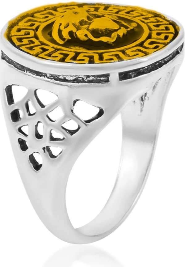 Versace ring cheap discount