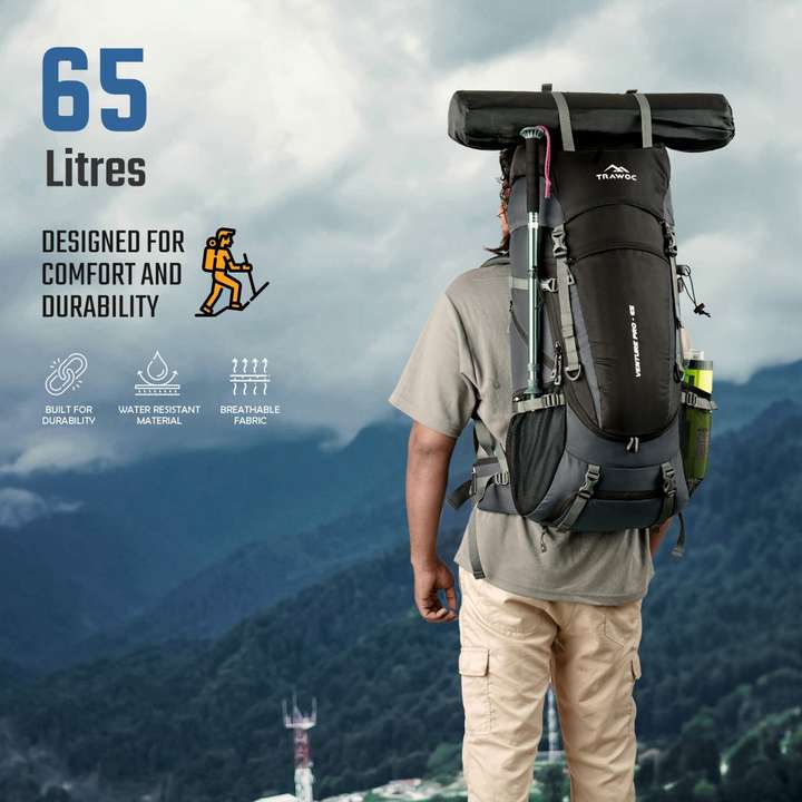Front loading hiking backpack clearance