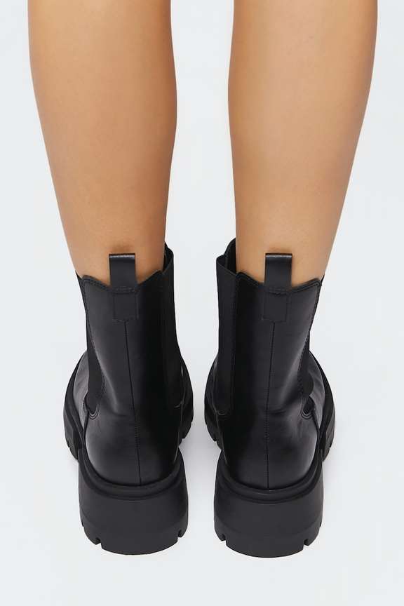 Forever 21 boots black shop