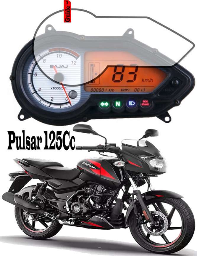 RapTag Nano Glass for Bajaj Pulsar 125 cc Speedo Meter .11.0671 RapTag Flipkart
