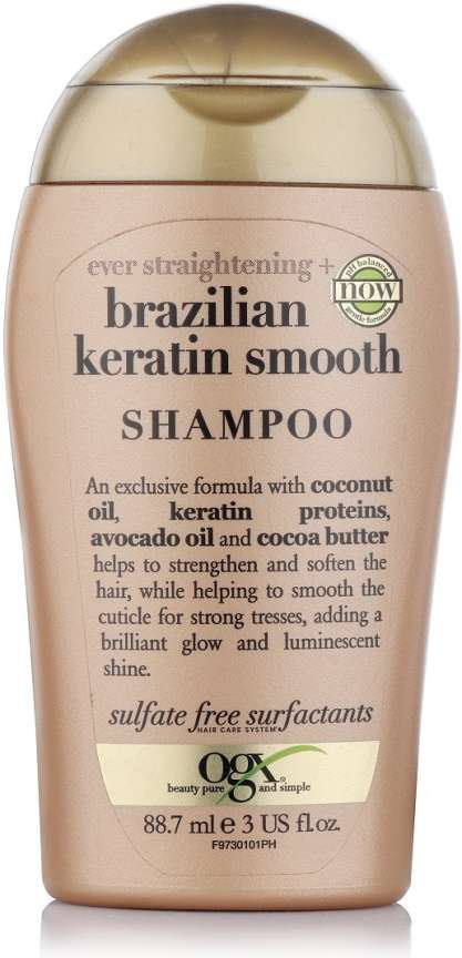 Brazilian straightening shampoo best sale