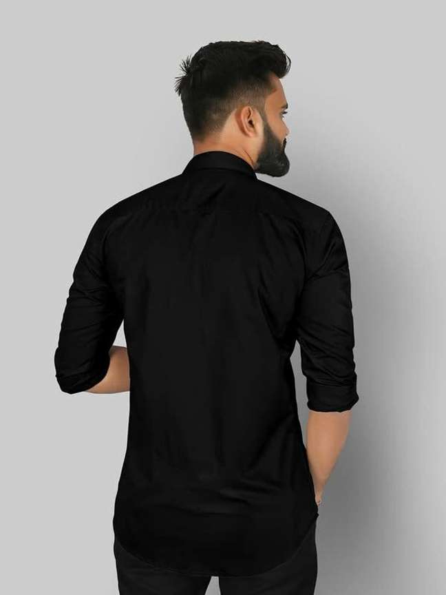 Buy mens black shirt cheap