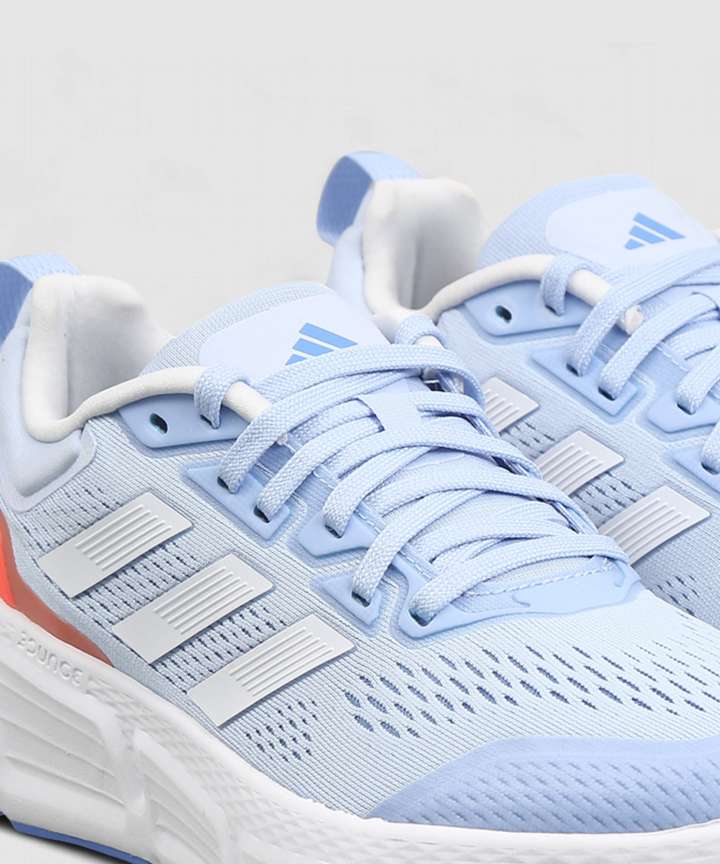 Light blue adidas running shoes hotsell