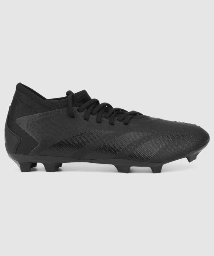 All black footy boots best sale