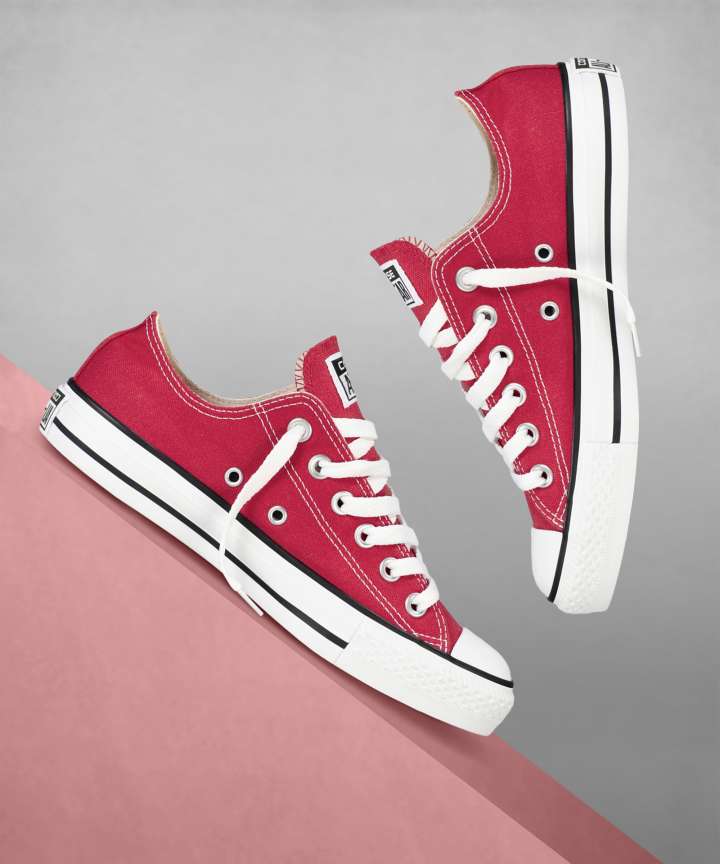 Converse shoes for men red best sale