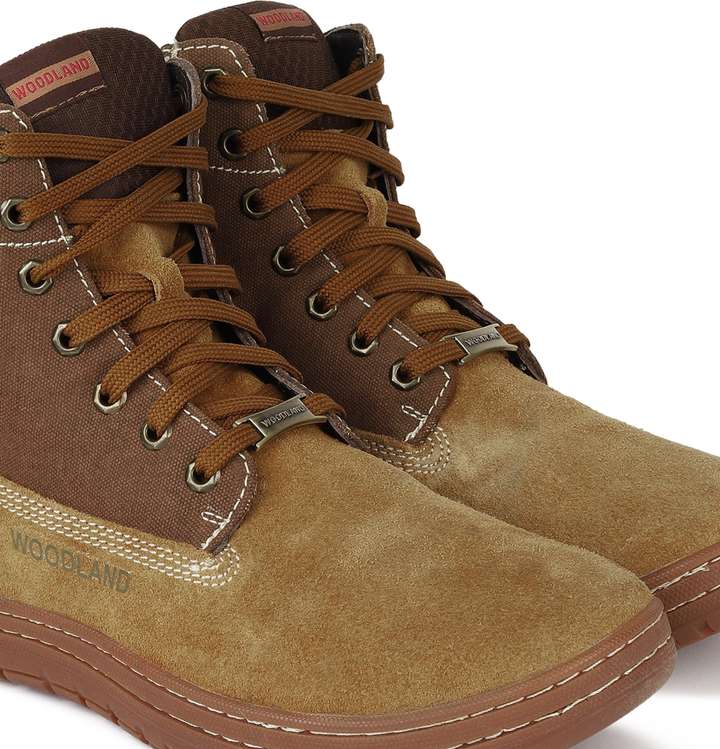 Woodland boots camel new arrivals
