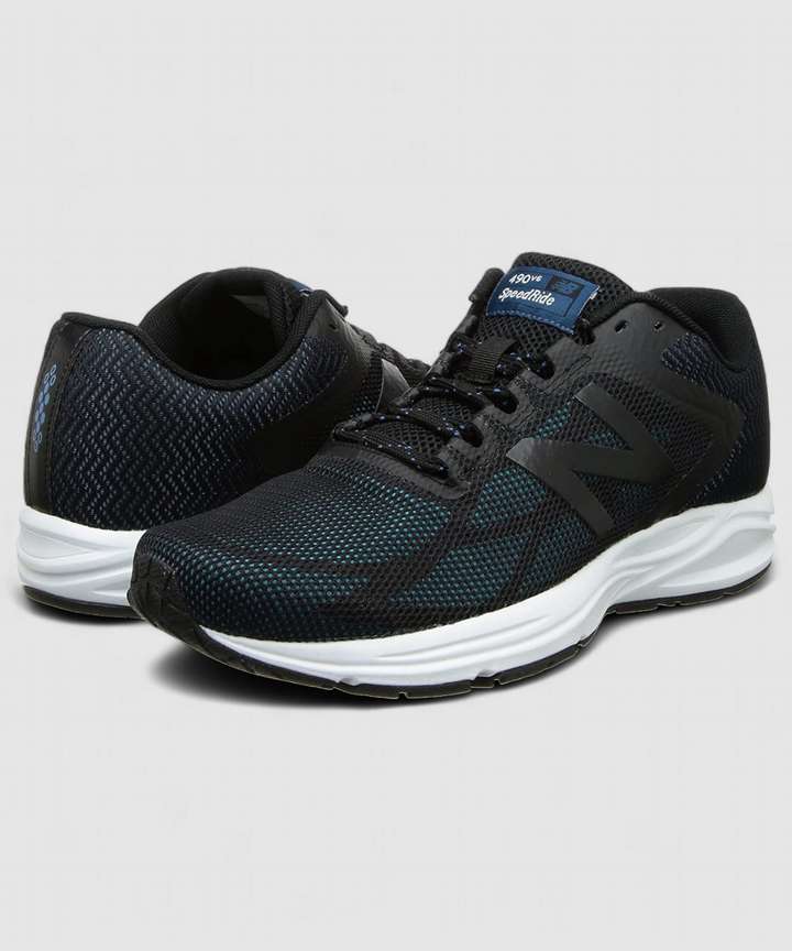 New balance men's 490v6 shoes black online