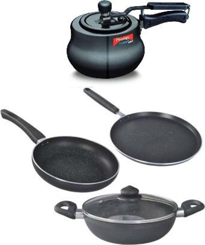 Prestige non stick cooker on sale