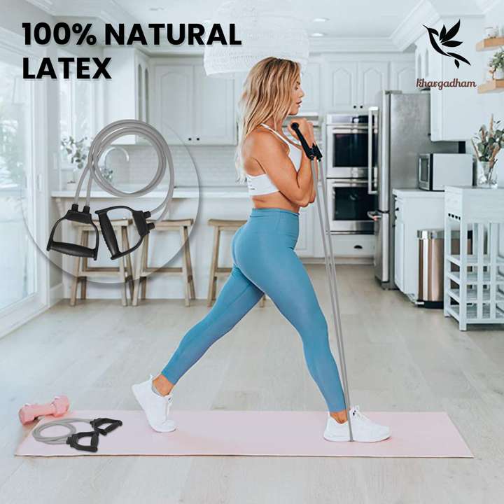 Khargadham Rope Toning Bands for Physical Therapy Stretching Home Fitness Yoga Resistance Band Buy Khargadham Rope Toning Bands for Physical Therapy Stretching Home Fitness Yoga Resistance Band Online...