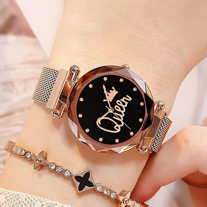 just like Queen magnetic Analog Watch For Girls Buy just like Queen magnetic Analog Watch For Girls Designers Queen Dial Magnetic Strap Wrist Watches For Women And Girls Online