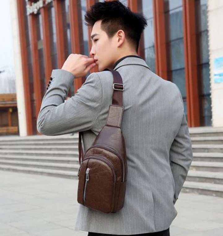 Men chest utility bag discount