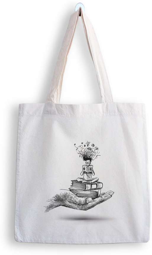 Tote bags for college books outlet