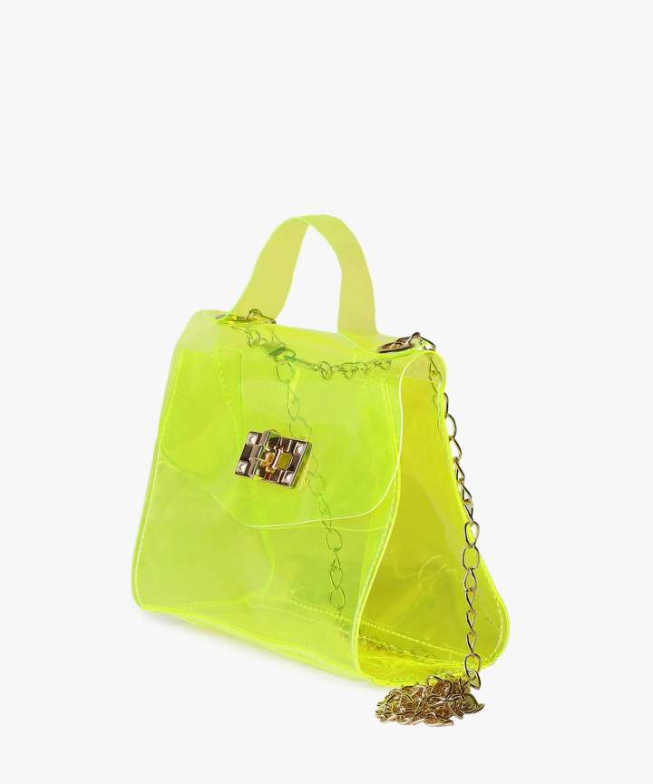 Neon clear bag online