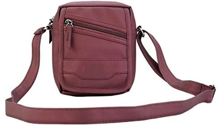 Leather side purse best sale