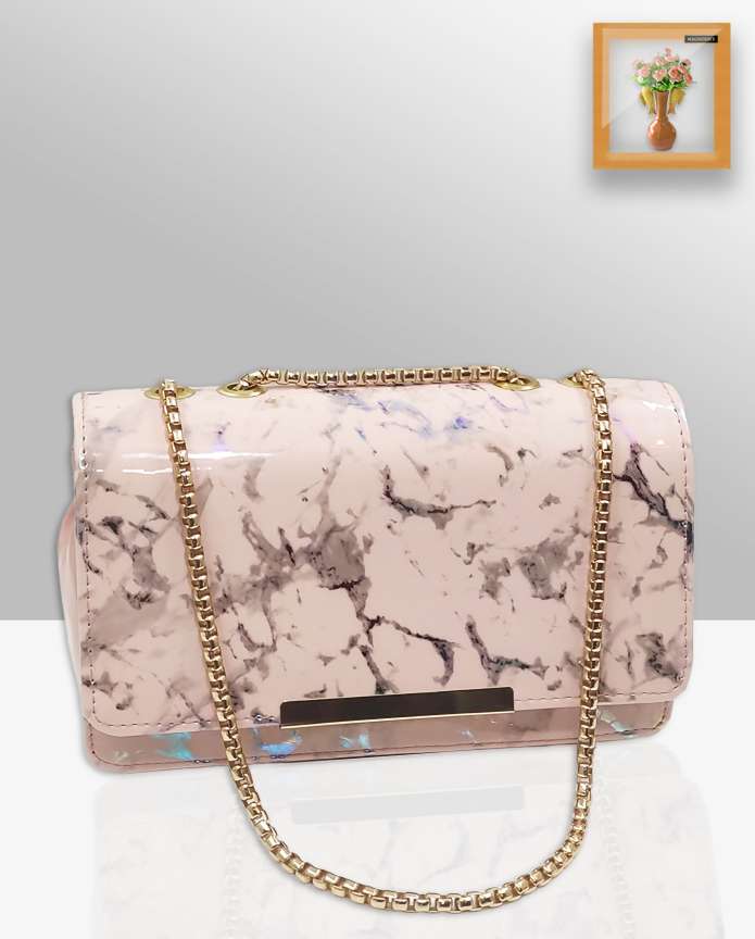 magnifique Pink Sling Bag Pink womens party wear sling bags Peach Price in India Flipkart