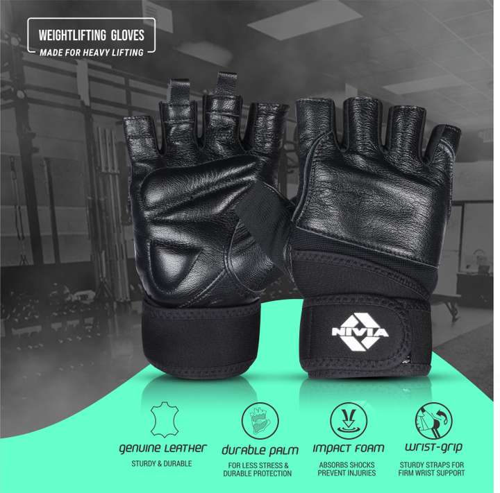 Nivia venom gym gloves discount