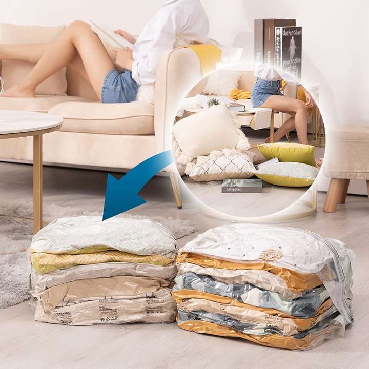 Vacuum pack blankets shop