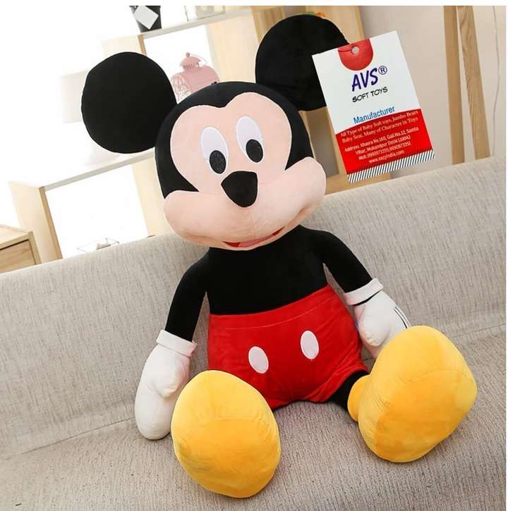 AVS Soft mickey mouse Toy Stuffed Animal Cute Toy for Kids Red 60 cm Soft mickey mouse Toy Stuffed Animal Cute Toy for Kids Red Buy Mickey Mouse toys