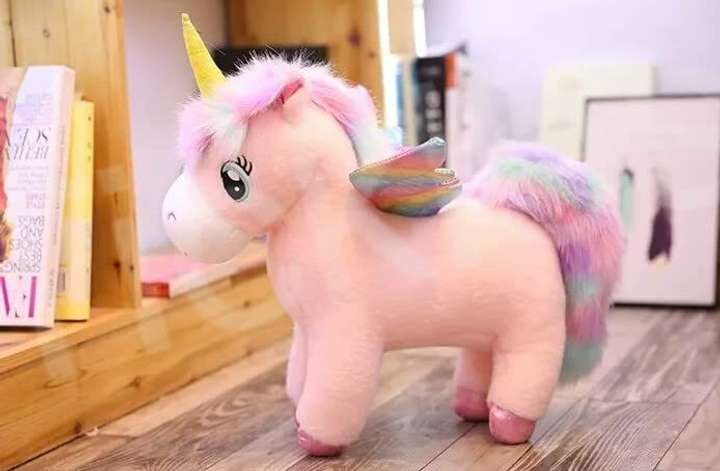 Unicorn with wings stuffed animal outlet