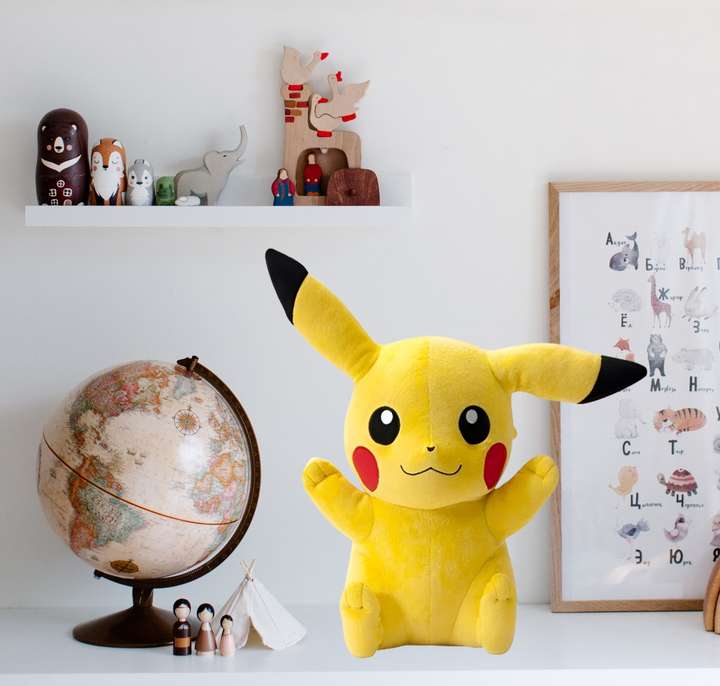 Giant pikachu soft toy shop