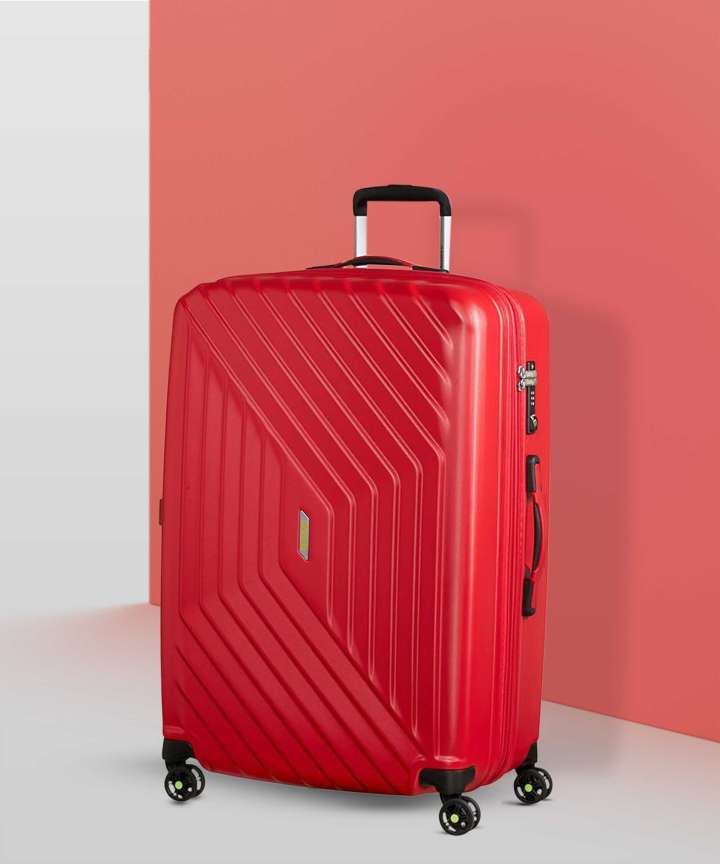 AMERICAN TOURISTER Air Force 1 Check in Suitcase 4 Wheels 30 inch Red Price in India Flipkart