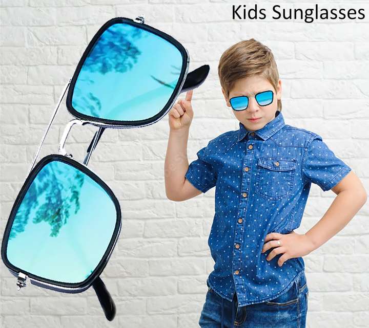 Kids blue sunglasses clearance