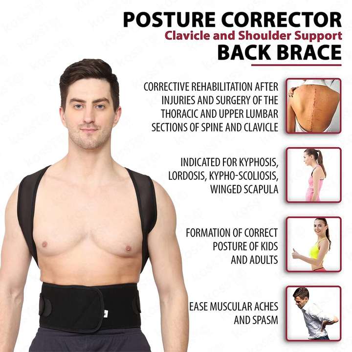 MALVOLIO Back Brace Posture Corrector Adjustable Support Belt for Helps Improve Posture Posture Corrector Buy MALVOLIO Back Brace Posture Corrector Adjustable Support Belt for Helps Improve Posture Po...