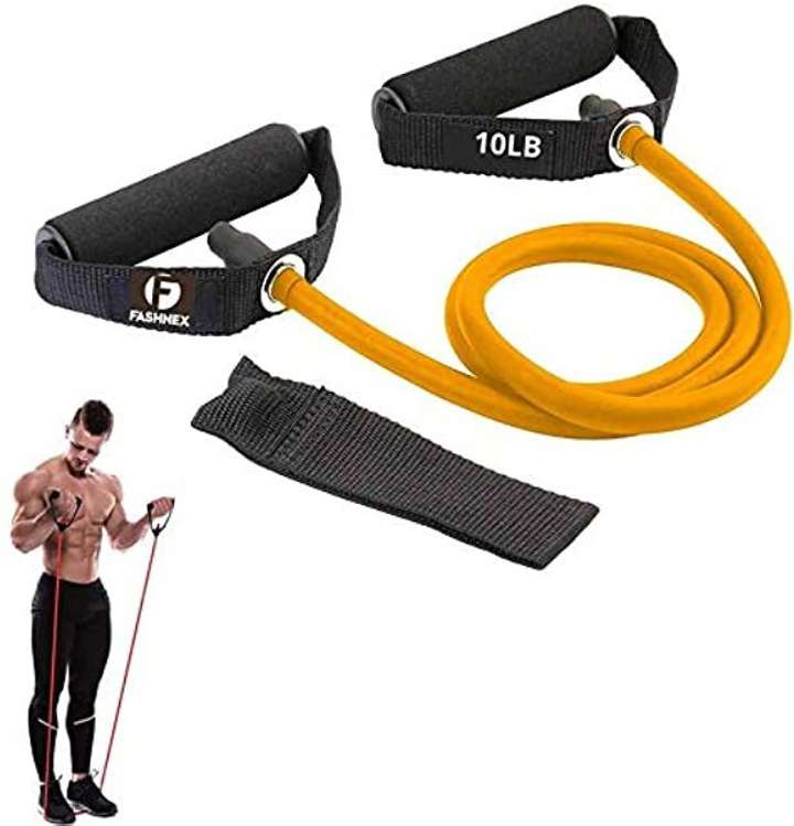 Fashnex Ritfit Single Resistance Exercise Band With Comfortable Handles Resistance Band Buy Fashnex Ritfit Single Resistance Exercise Band With Comfortable Handles Resistance Band Online at Best Price...