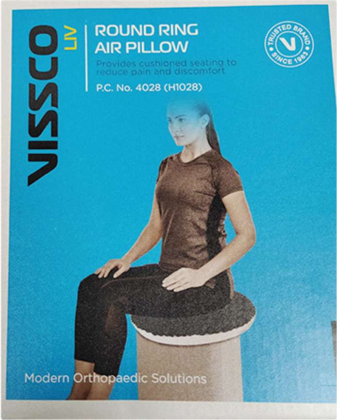 Vissco activeair round ring pillow top