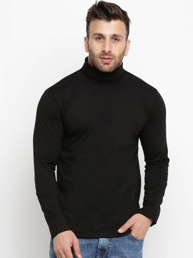 Zara mens black turtleneck cheap