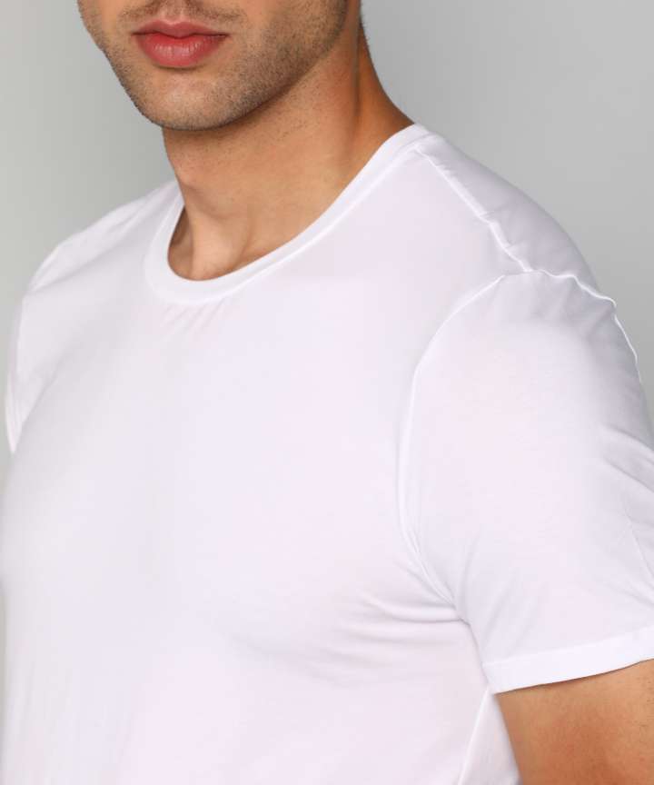 Calvin Klein Underwear Solid Men Round Neck White T Shirt Buy Calvin Klein Underwear Solid Men Round Neck White T Shirt Online at Best Prices in India Flipkart