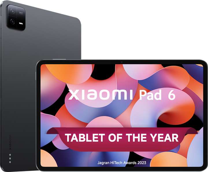 Xiaomi Pad 6 6 GB RAM 128 GB ROM 11.0 inch with Wi-Fi Only Tablet (Graphite  grey)