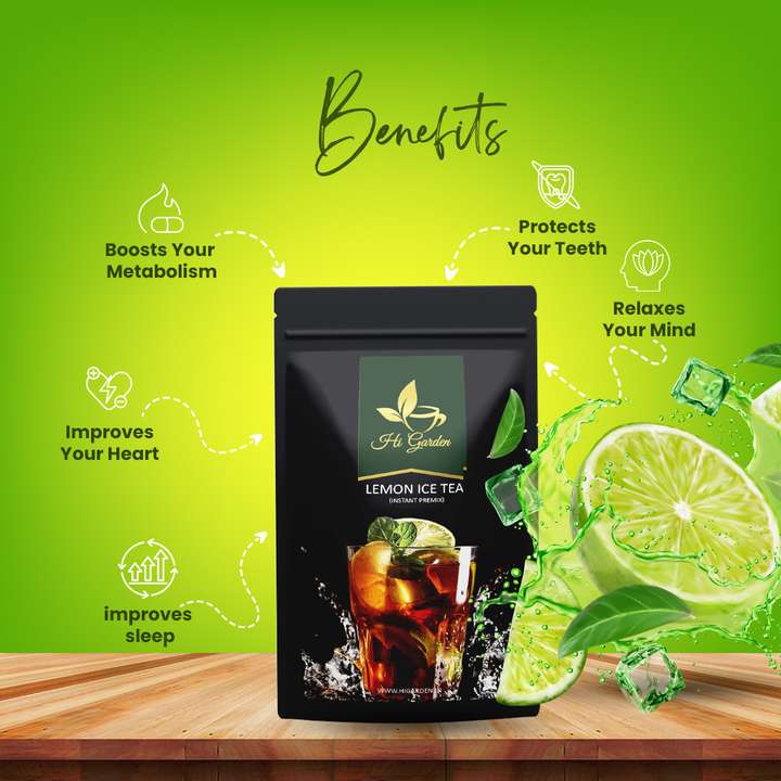 Hi Garden Lemon Instant Iced Tea Premix Perfect Refreshing Tea For Summers Instant Lemon Iced Tea Pouch Price in India Buy Hi Garden Lemon Instant Iced Tea Premix