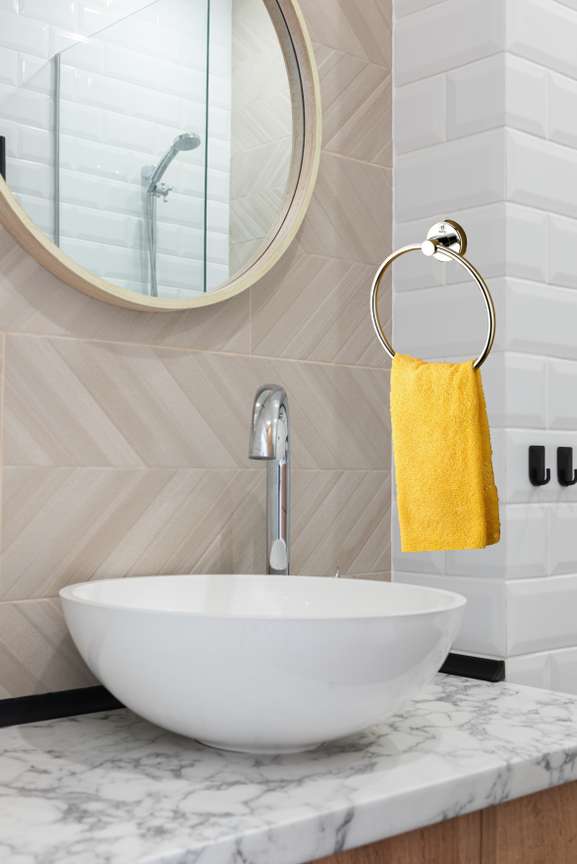 Bathroom sink towel holder clearance