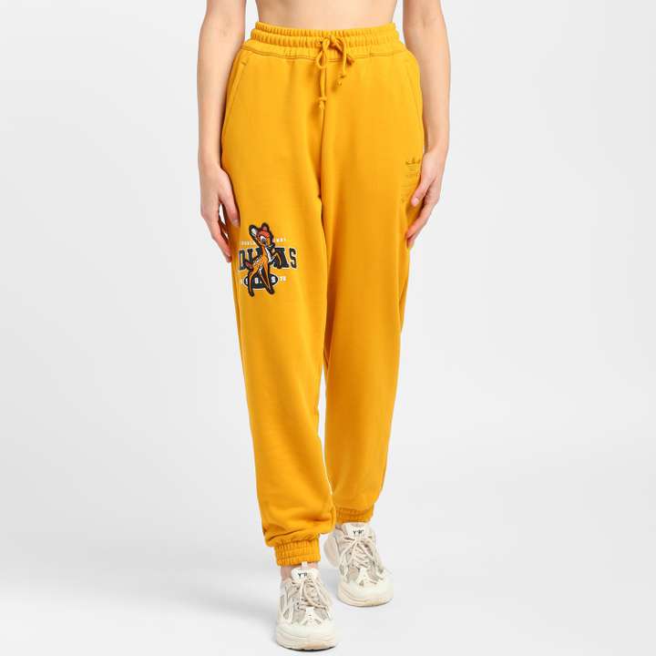 Yellow adidas joggers best sale