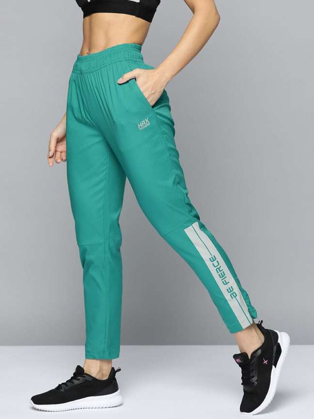 HRX by Hrithik Roshan Solid Women Green Track Pants Buy HRX by Hrithik Roshan Solid Women Green Track Pants Online at Best Prices in India Flipkart