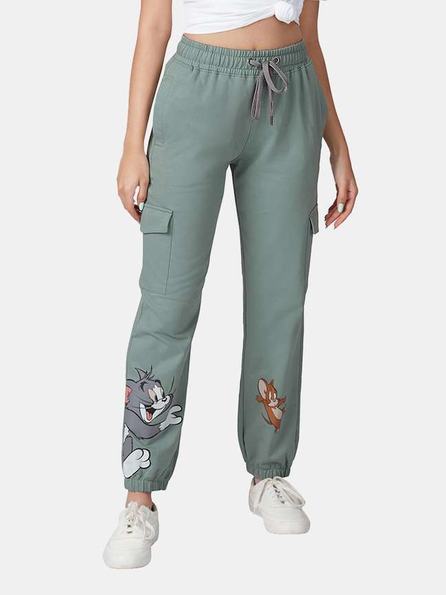 The Souled Store Tom Jerry Graphic Print Women Grey Track Pants Buy The Souled Store Tom Jerry Graphic Print Women Grey Track Pants Online at Best Prices in India