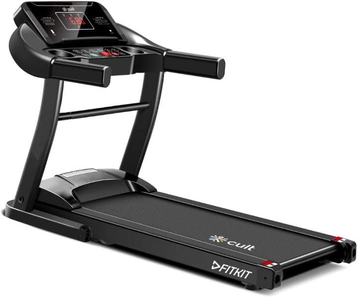 FITKIT by Cultsport FT98 Steel 3HP Peak with Max Weight 100kg Heartrate Sensor For Home Workout Treadmill Buy FITKIT by Cultsport FT98 Steel 3HP Peak with Max Weight 100kg