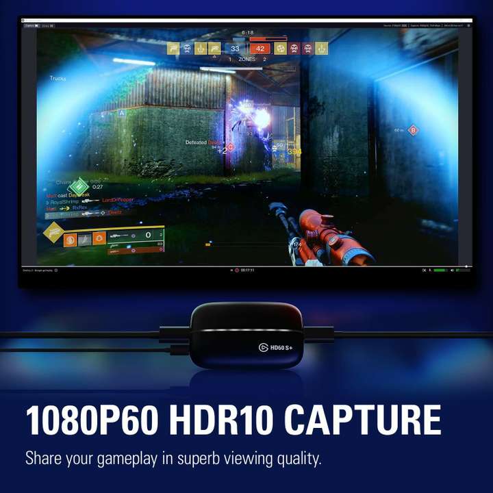 Elgato Game Capture HD60 S+Capture Card for Recording in1080p60 