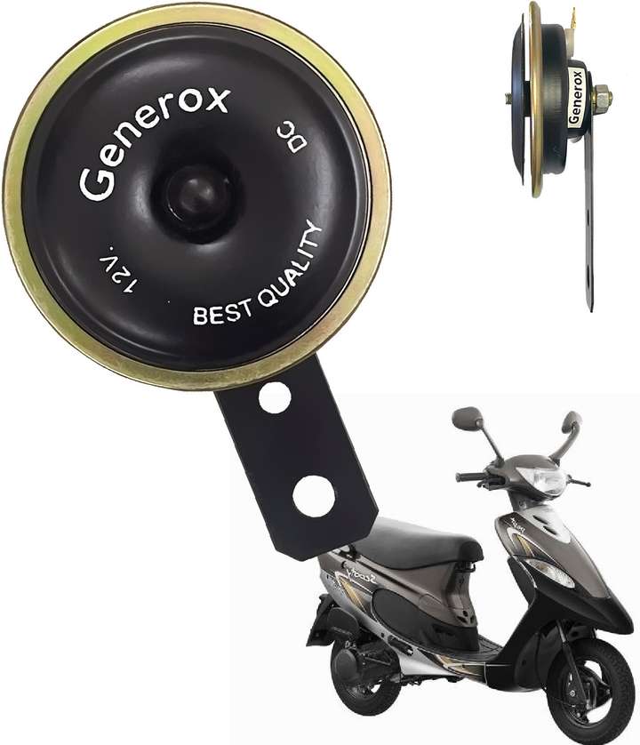 Generox Horn For TVS Scooty Pep Plus Price in India Buy Generox Horn For TVS Scooty Pep Plus online at Flipkart