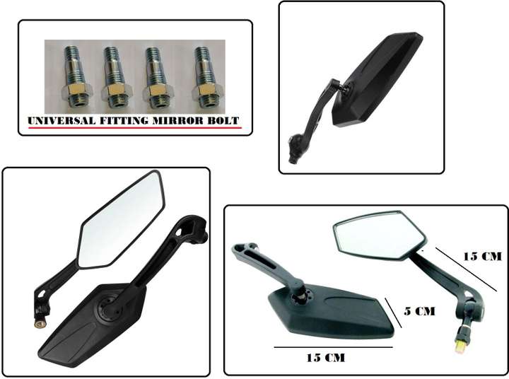 ACCESSOREEZ Manual Dual Mirror Rear View Mirror For Universal For Bike Universal For Bike Price in India Buy ACCESSOREEZ Manual Dual Mirror Rear View Mirror For Universal For Bike Universal For