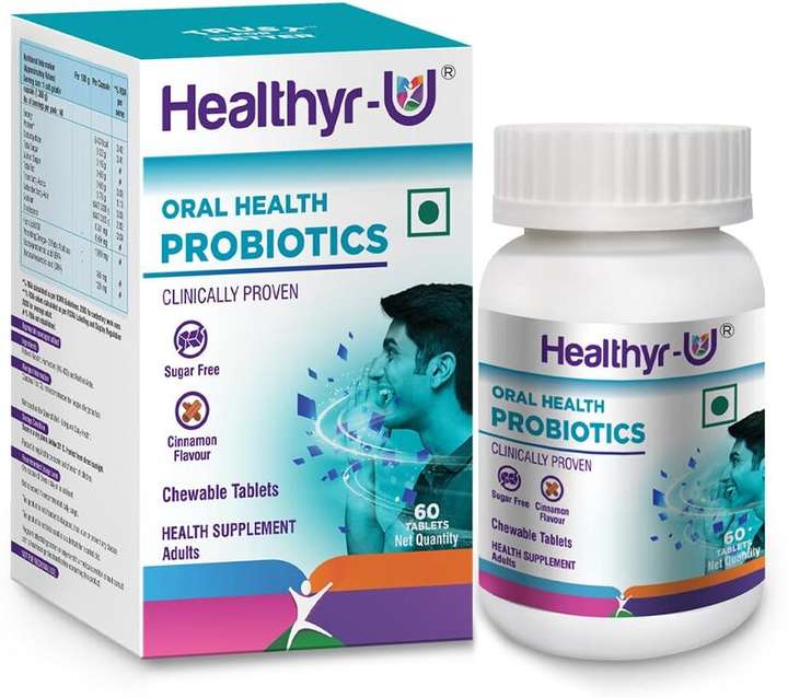 Healthyr-U Oral Health Probiotic | Prevent Bad Breath, Maintain Healthy Gums