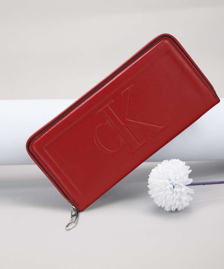 Calvin klein red wallet online