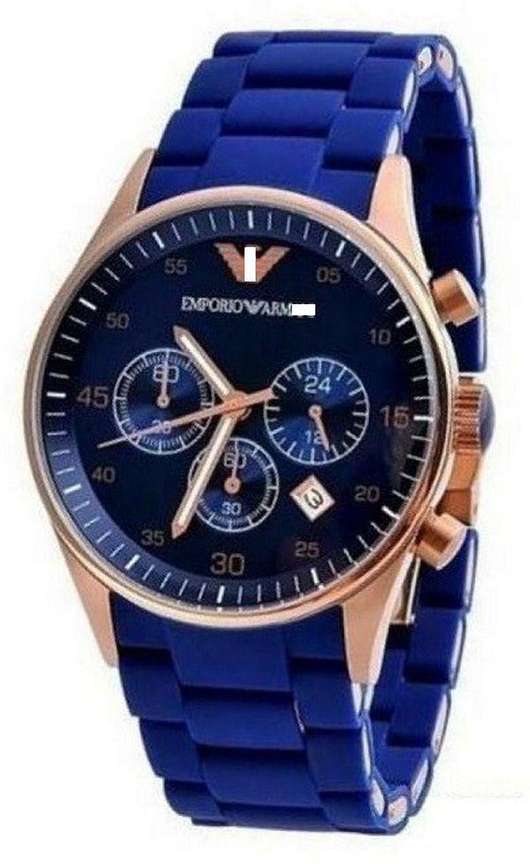 Wristkart Empo Arman AR5806 Blue Silicon Chronograph Sporty Exclusive Premium Rich Gift Analog Watch For Men Buy Wristkart Empo Arman AR5806 Blue Silicon Chronograph Sporty Exclusive Premium Rich Gift...