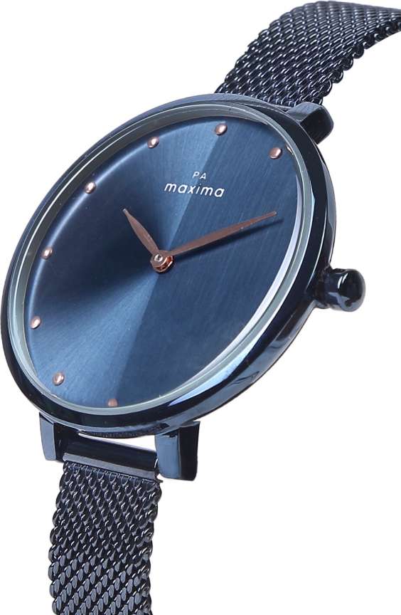 MAXIMA Attivo Blue Collection Attivo Collection Blue Analog Watch For Women Buy MAXIMA Attivo Blue Collection Attivo Collection Blue Analog Watch For Women O 63880CMLG Online at Best Prices in