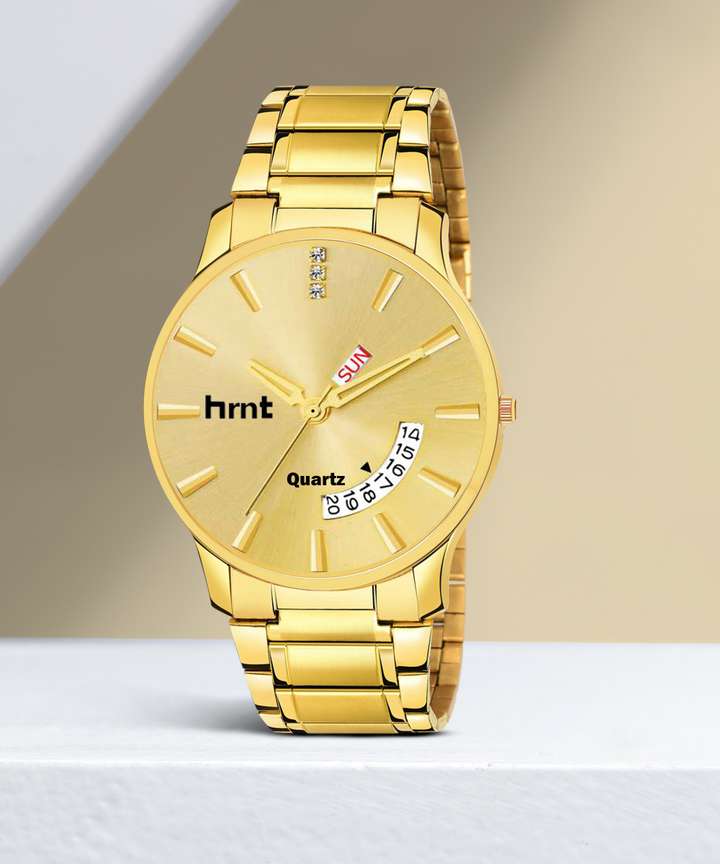 Hand watch golden 2025